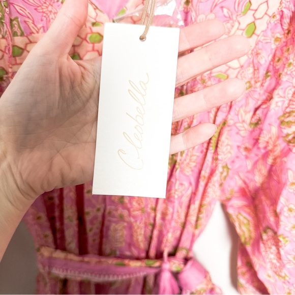 NWT Anthropologie Cleobella Magdalena India Cotton Paisley Floral Mini Dress S - Picture 7 of 11